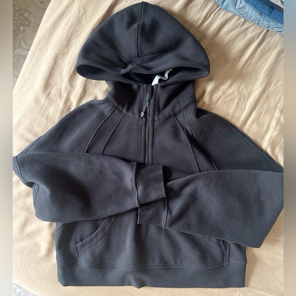 TRADE Lululemon Scuba quarter zip XS/S in black